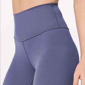 Lululemon 25” align pants moody blue